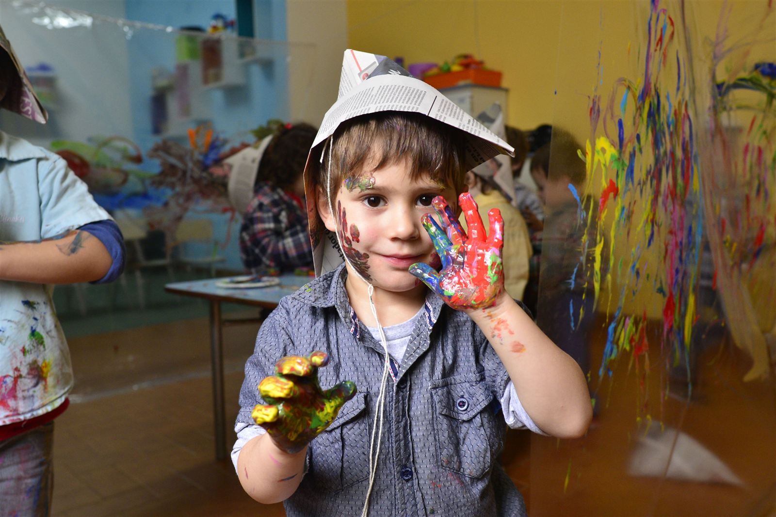Preschool outdoor play